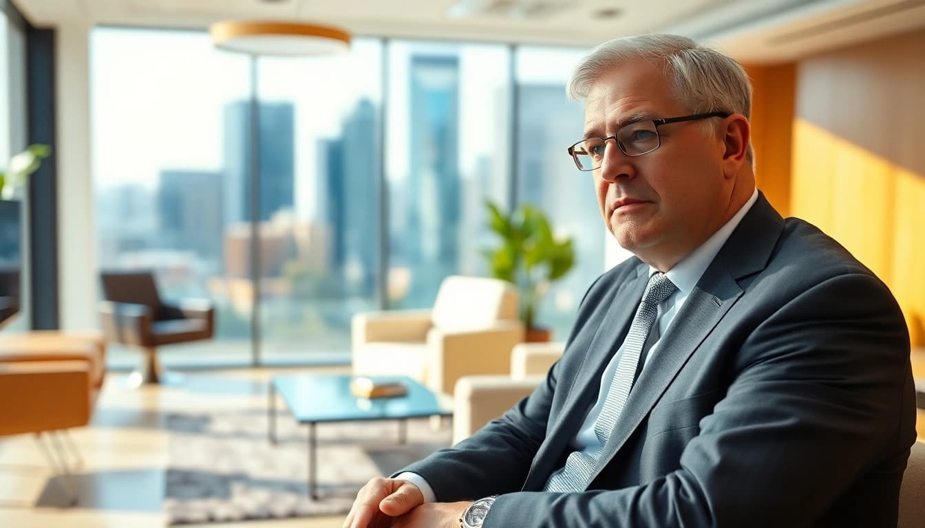 Headhunter Ingenieure im Gespräch, professionell in einem modernen Büro.