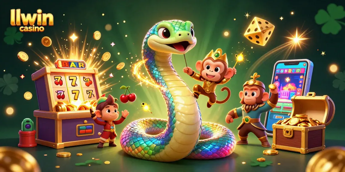 Experience thrilling wins at llwin casino with vibrant gaming elements and dynamic characters.