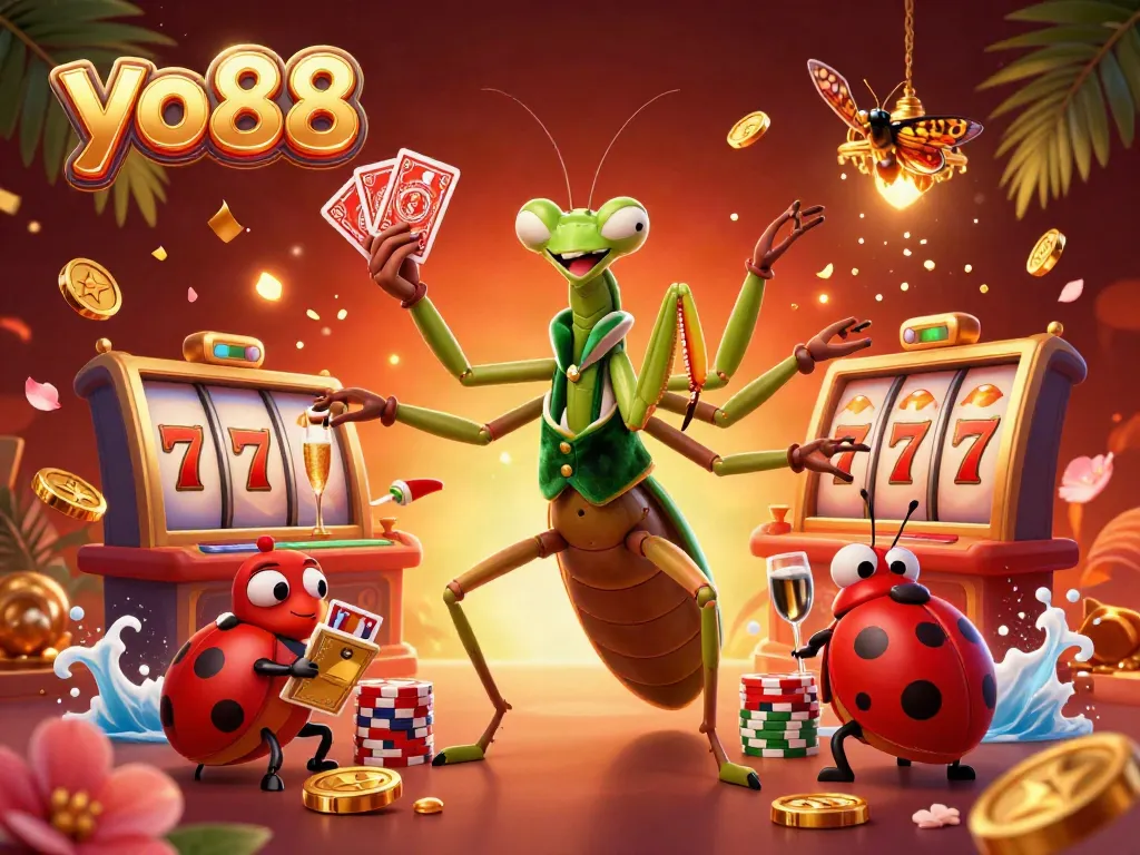 Experience the thrill of yo88 with a vibrant casino scene featuring immersive elements from a jackpot atmosphere.