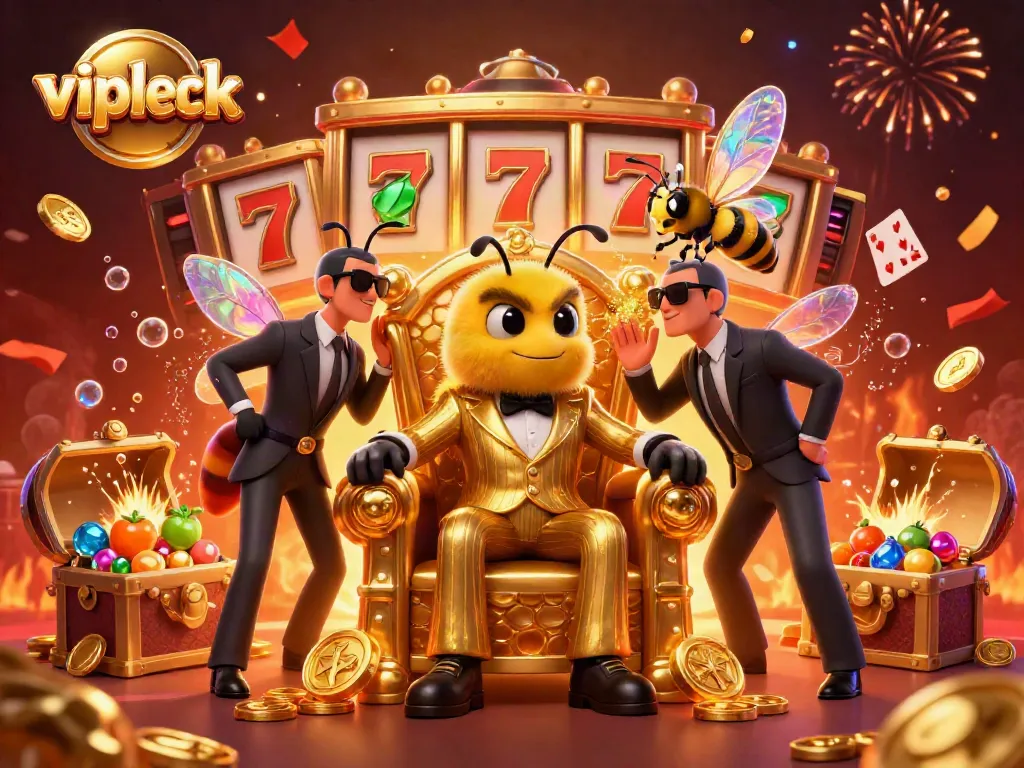 Engage with vipluck as a bumblebee boss leads the casino games scene filled with excitement and winning opportunities.