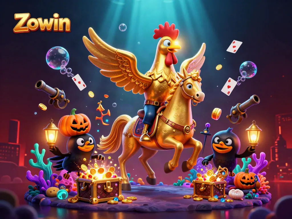 Zowin offers thrilling 3D gameplay with vivid characters and dynamic casino elements for immersive online entertainment.