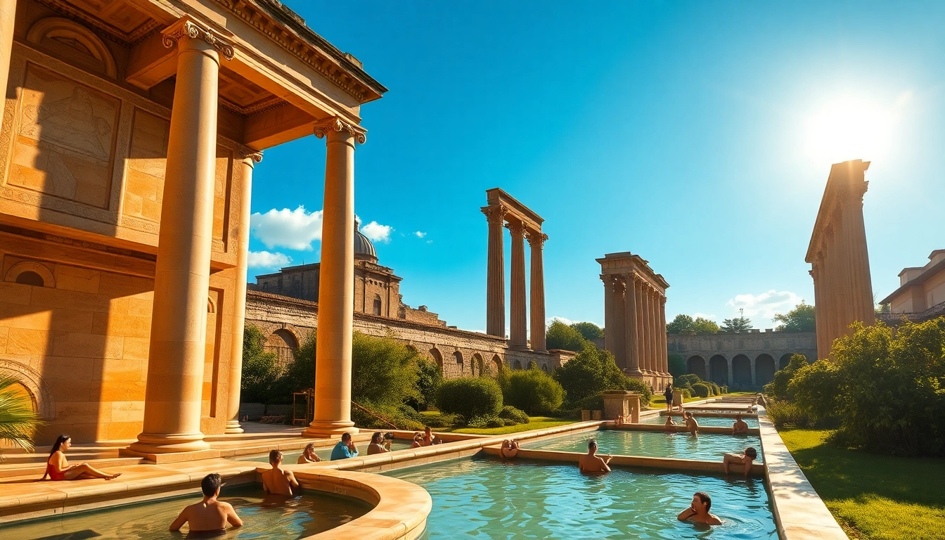 Erleben Sie Caracalla Therme Rom: entspannende Thermalbäder umgeben von beeindruckender Architektur.