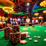 Players strategizing at a luxurious poker table while enjoying the excitement of CM88 casino gaming.