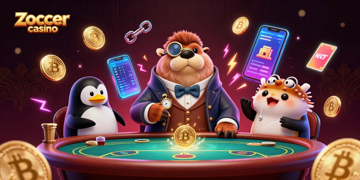 Experience thrilling gameplay at zoccer casino with a lively underwater poker scene featuring vibrant 3D characters.